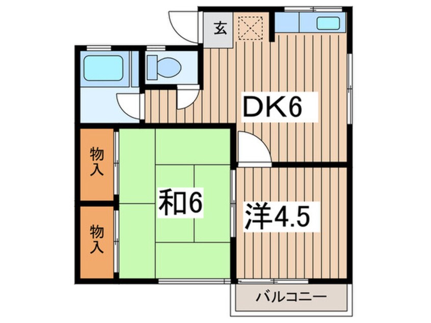 間取図 福寿荘