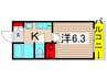 エーデルハイム 1Kの間取り