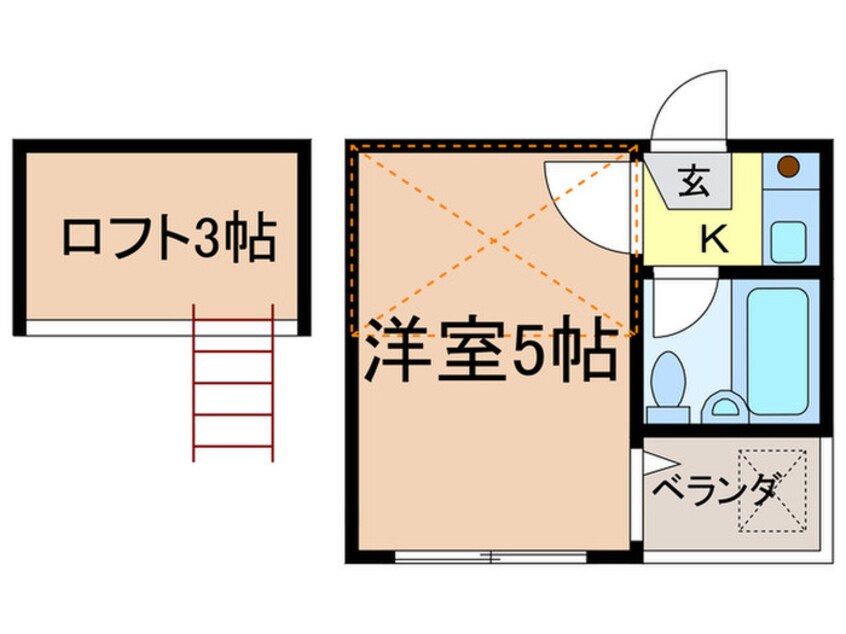 間取図 エトワ－ル新高円寺