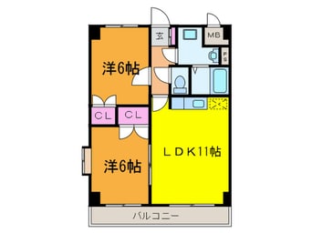 間取図 サンプレイス早宮