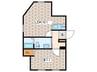 Axis Residence Totsuka 1LDKの間取り