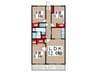 マンションスタ－キャッスル 3LDKの間取り