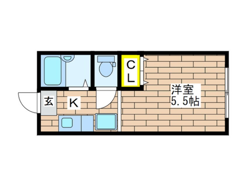 間取図 オ－シャンハイツパ－ト１（１）