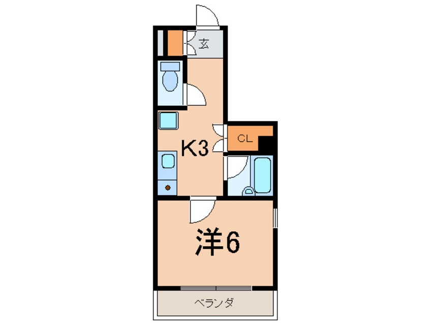 間取図 ドヌ－ルロ－ゼ