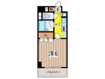 間取図 KDXレジデンス日本橋箱崎