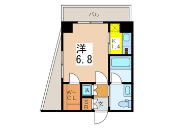 間取図 KDXレジデンス日本橋箱崎