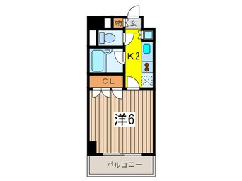 間取図 KDXレジデンス日本橋箱崎