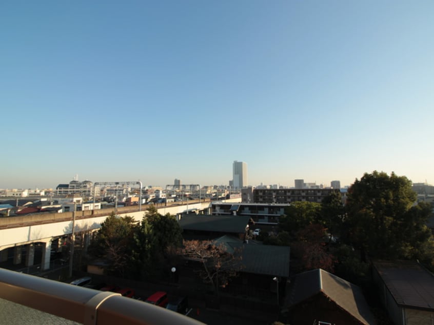 室内からの展望 ビラ桜