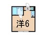 Ｃｉｔｙ　Ｈｏｕｓｅ石川台 1Rの間取り
