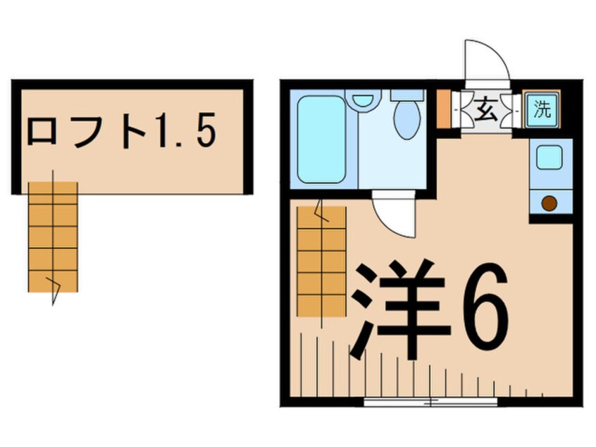 間取図 Ｃｉｔｙ　Ｈｏｕｓｅ石川台