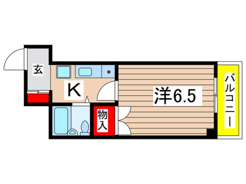 間取図 フレグランス蘇我