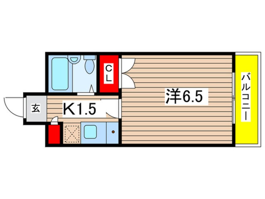 間取図 フレグランス蘇我