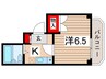 フレグランス蘇我 1Kの間取り