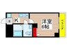 ルミエル本八幡 1Kの間取り