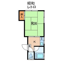 間取図 めぞん一刻館（B棟）