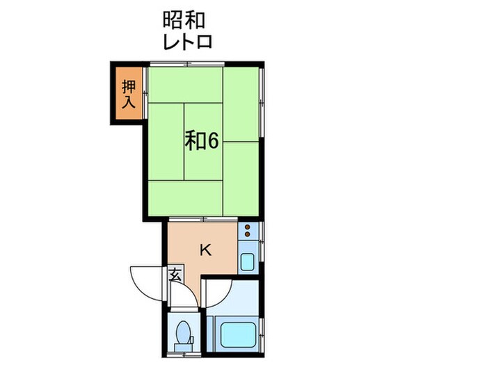 間取り図 めぞん一刻館（B棟）