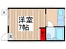 幕張レジデンス 1Rの間取り