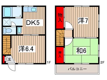 間取図 細井ハイツ