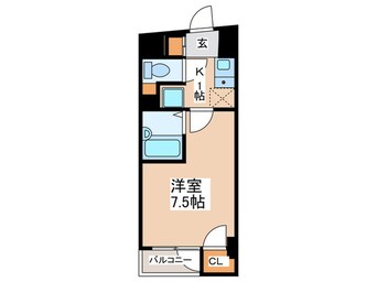 間取図 プレール芦花公園
