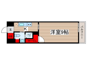 間取図 ﾐﾘｱﾚｼﾞﾃﾞﾝｽ根岸柳通り