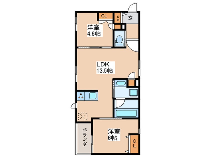 間取図 ＭＡＩＳＯＮ　ＥＸＣＩＡ