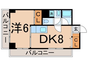 間取図 目黒ロイヤルプラザ