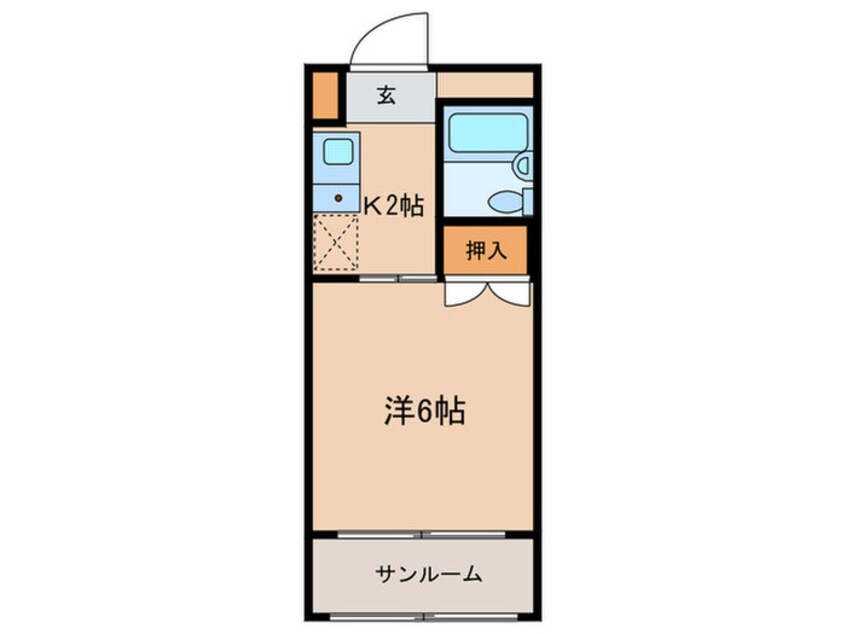 間取図 尾山台ＱＳハイム