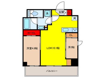 間取図 ｱｰﾊﾞﾈｯｸｽ東京八丁堀