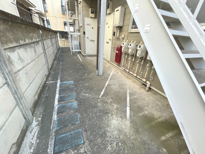 駐輪場 レインボ－ハイツ