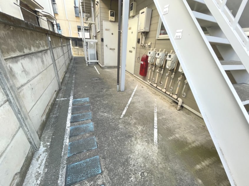 駐輪場 レインボ－ハイツ