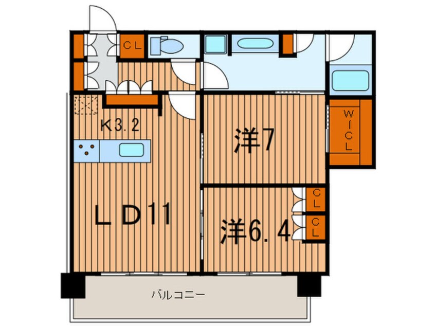 間取図 メルクマール京王笹塚レジデンス