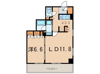 間取図 メルクマール京王笹塚レジデンス