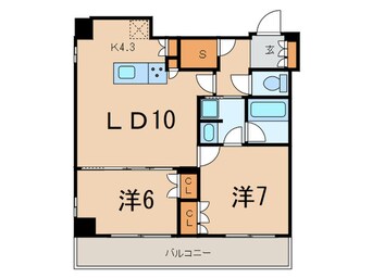 間取図 メルクマール京王笹塚レジデンス