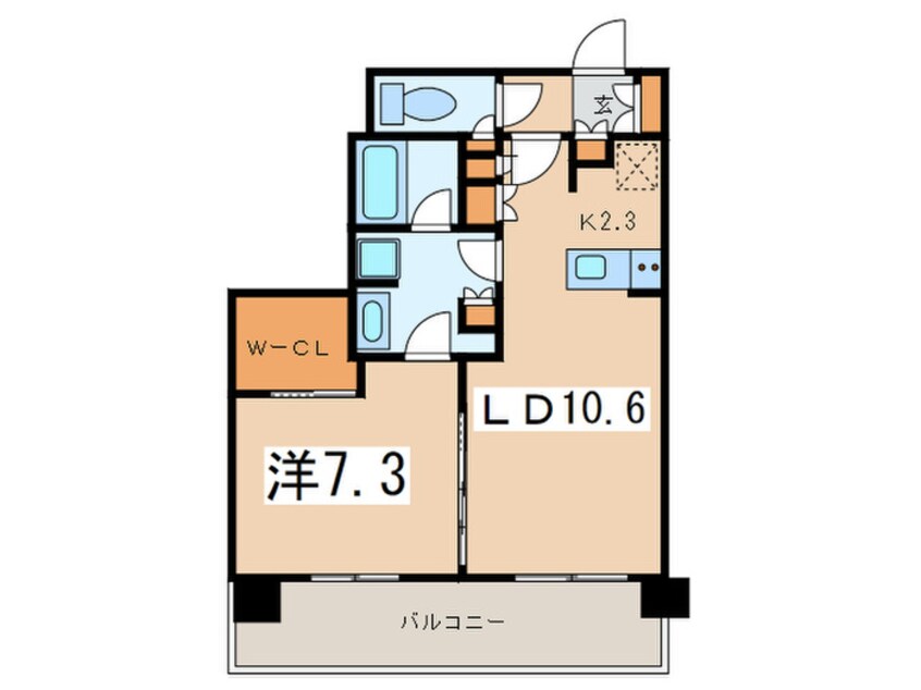 間取図 メルクマール京王笹塚レジデンス