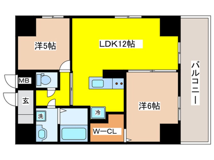 間取図 レジデンス桜樺