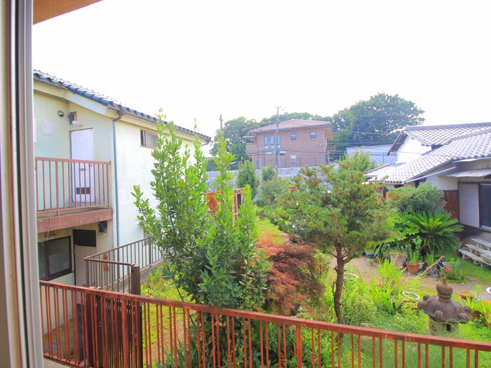 室内からの展望 高山荘