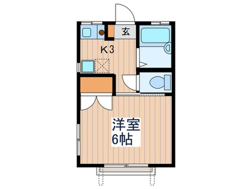 間取図 フローラ国分寺