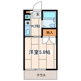 間取図 パークヒルズ