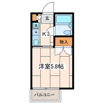 間取図 パークヒルズ