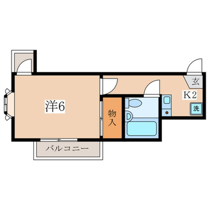 間取図 パークヒルズ