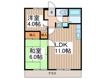 間取図 エストーきりが丘