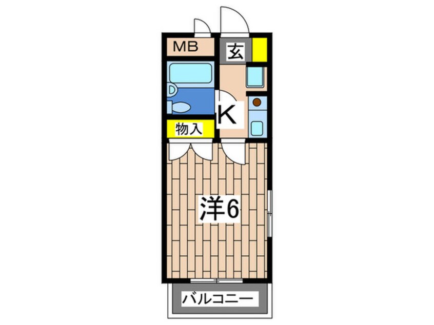 間取図 ピ－スフルハウス