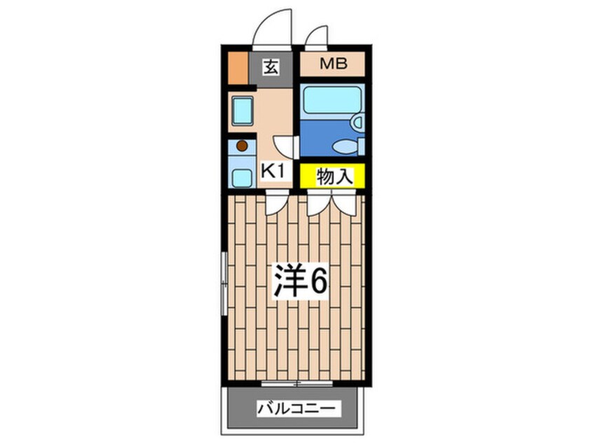 間取図 ピ－スフルハウス