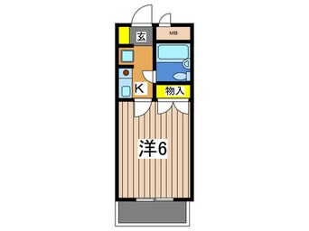 間取図 ピ－スフルハウス