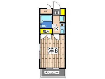 間取図 ピ－スフルハウス