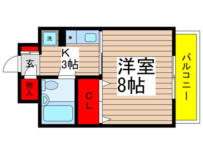 間取り図 ヴェルス本八幡