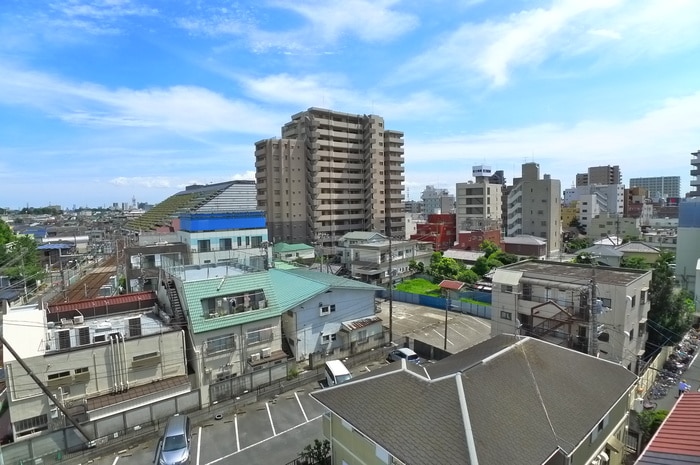 室内からの展望 ヴェルス本八幡
