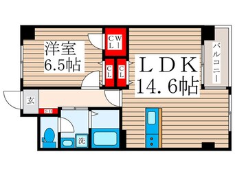 間取図 ウィルテラス船堀