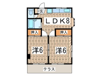 間取図 北軽井沢ハイツ