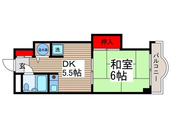 間取図 ラフォ－レひらとＡ棟